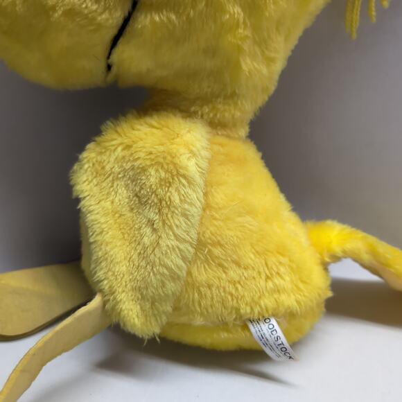 Vintage 1972 Knickerbocker Woodstock Stuffed Plush Toy Peanuts Cartoon - Picture 10 of 16